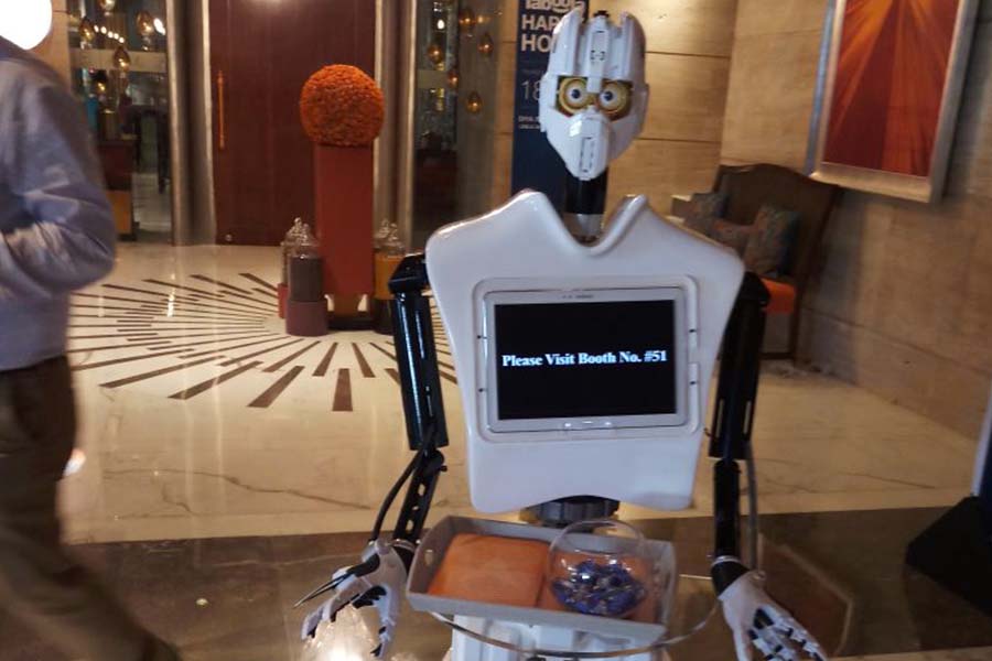 Robots at Adtech Delhi 2018